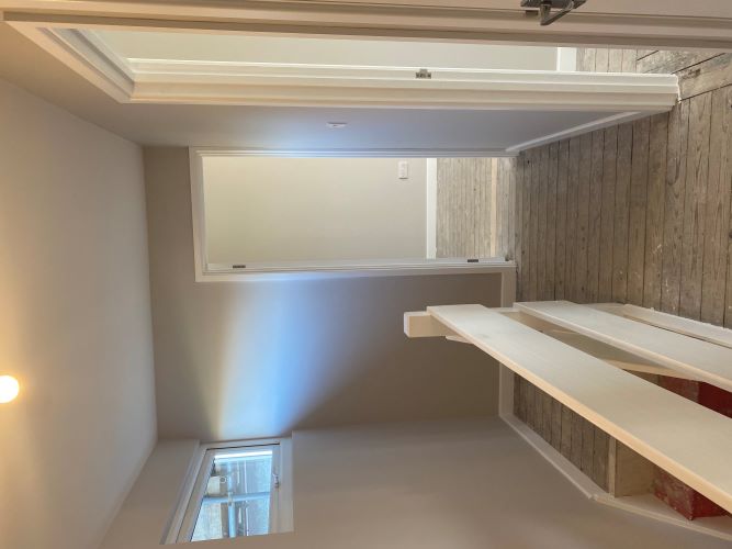 Hallway damage - after